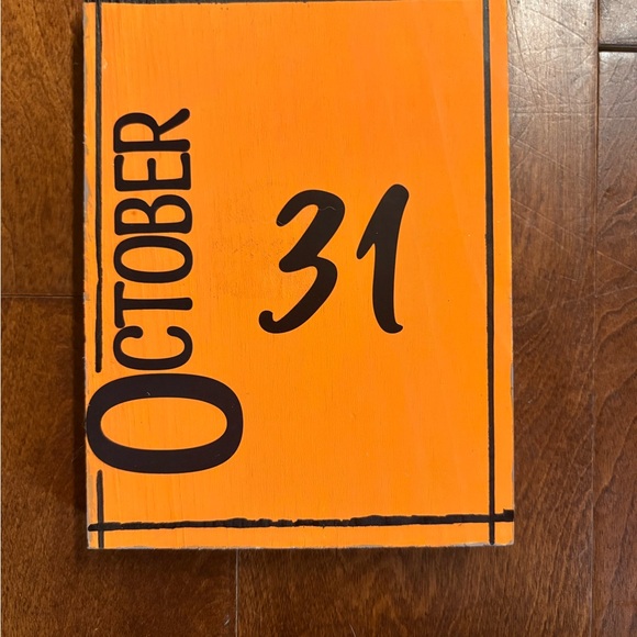 Decorative Pumpkin Sign - Picture 2 of 2